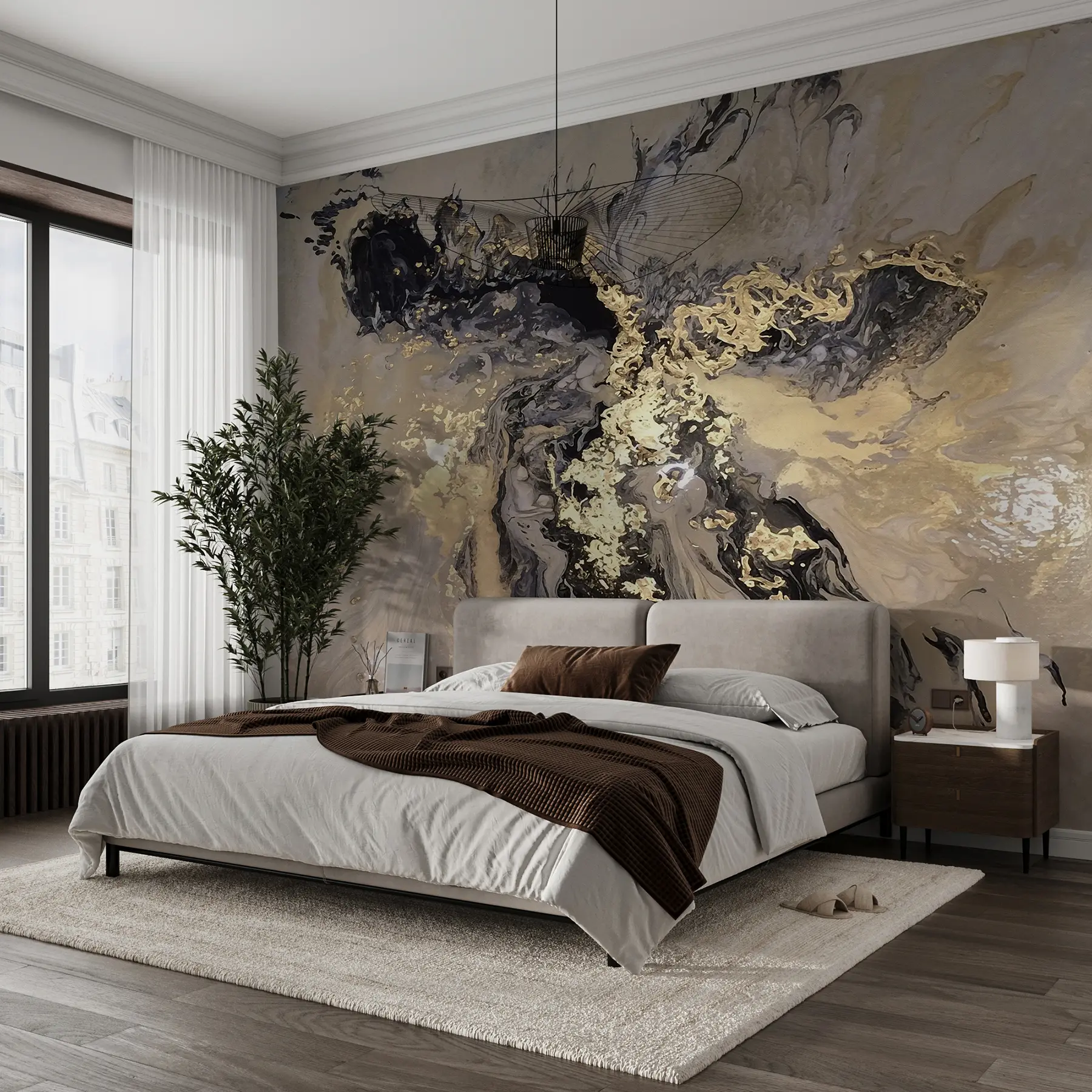 Fototapete Schwarzer Marmor u16941d3