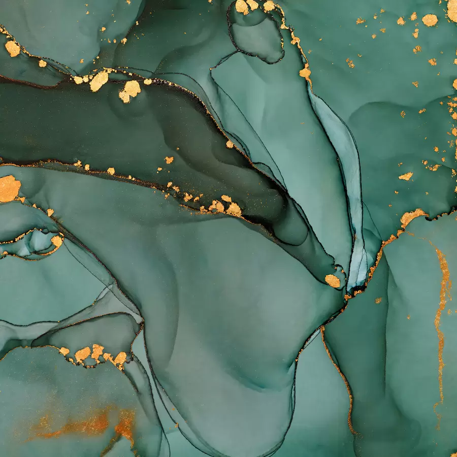 Fototapete Luxuriöser Onyx-Marmor mit metallischen Rissen u50235d1