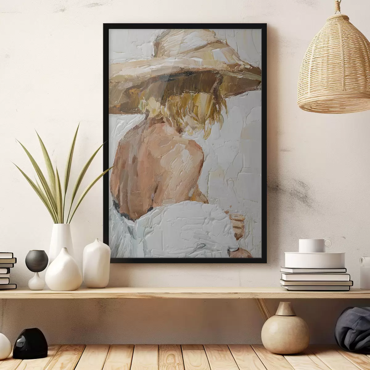 Poster Faulenzende Sommertagträume in der Sonne f37061