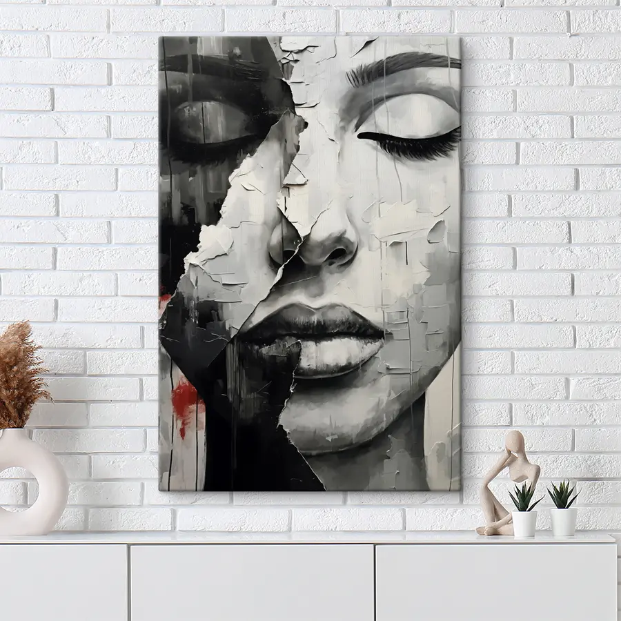 Wandbilder Dualität von Emotion und Ausdruck s37068