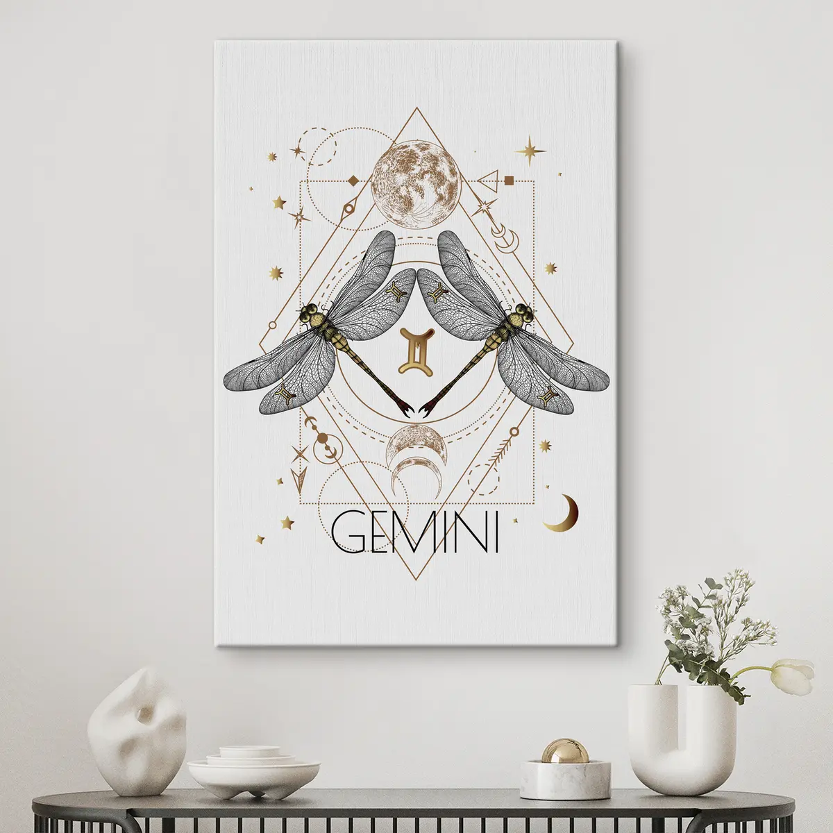 Wandbilder Ätherische Zwillingsgeister der Zwillinge s36515