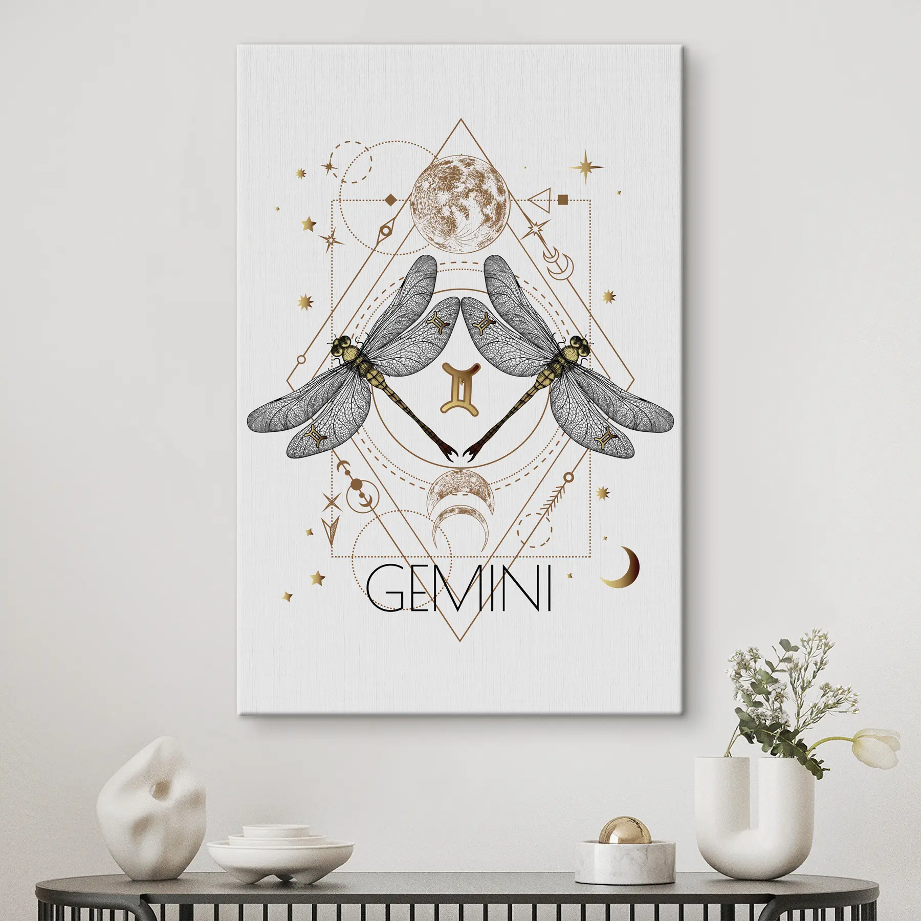 Fototapete Ätherische Zwillingsgeister der Zwillinge s36515