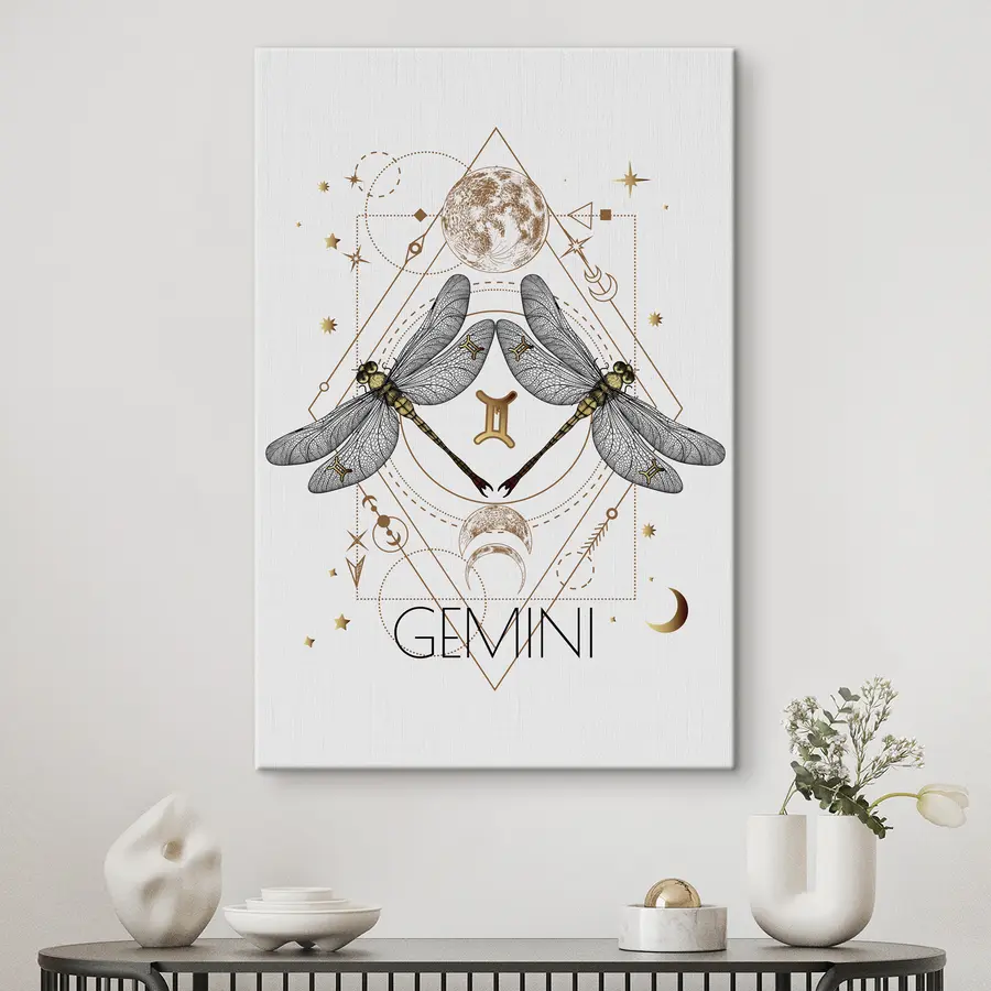 Wandbilder Ätherische Zwillingsgeister der Zwillinge s36515