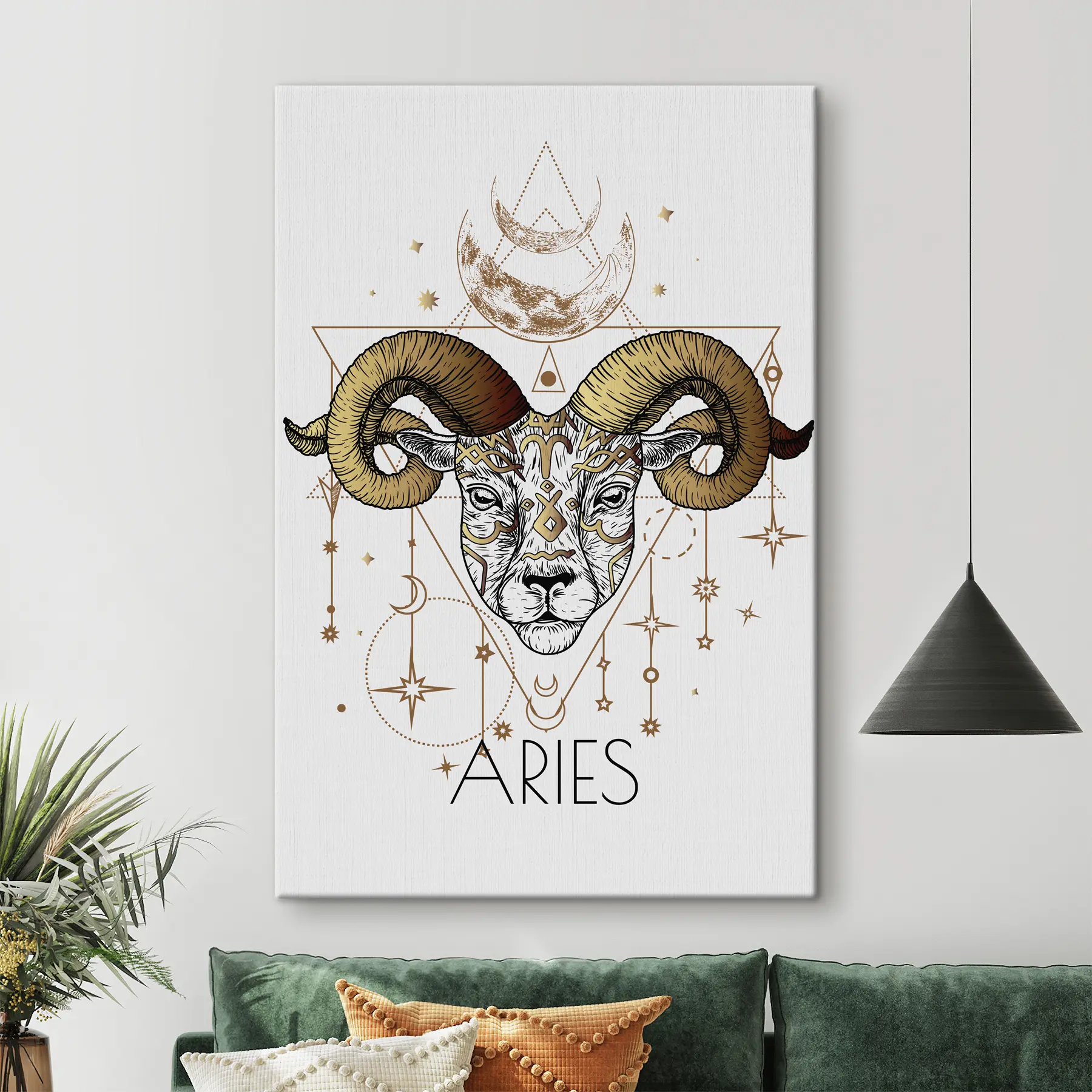 Fototapete Widder: Verkörperung von Stärke und Entschlossenheit s37183